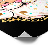 Poster Preppy Santa - Christmas - Funny Christmas - Happy (Coin)