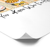 Poster Preppy Thanksgiving You Know Why I'm Here Deviled  (Coin)