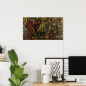Poster Présage de ma blessure (Bureau à domicile)