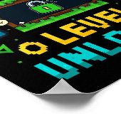 Poster Preschool Level Unlocked Ck To School Pixel Art Ga (Coin)