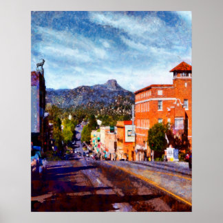 Poster "Prescott AZ Landmark"