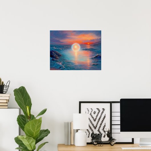 Poster « Présence » - Un portrait de l'origine (Bureau à domicile)