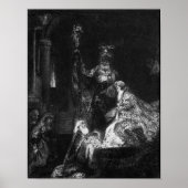 Poster Présentation au Temple, 1654 (Devant)