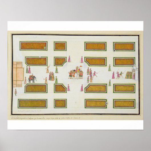 Poster Présentation de Gentil par Nawab Shuja ud-Daula à (Devant)