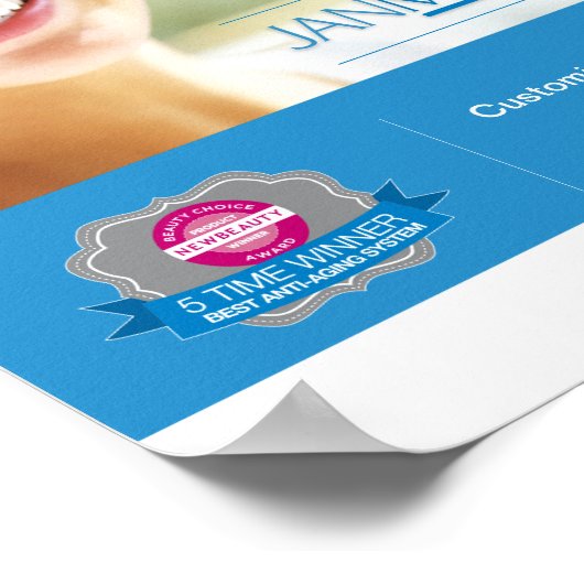 Poster "Présentation de JMSR" 8x10" (Coin)