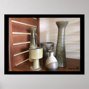 Poster Présentation de poterie