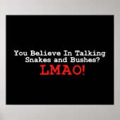 Poster Présentation des serpents et des broussailles (Devant)