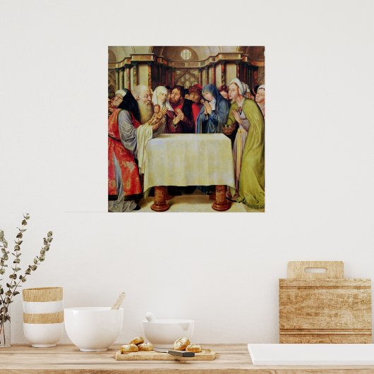 Poster Présentation du Christ dans le Temple (Cuisine)