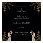 Poster Présentation du Mariage d'invitation que vous pouv (Devant)