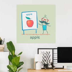 Poster Présentation d'une Apple