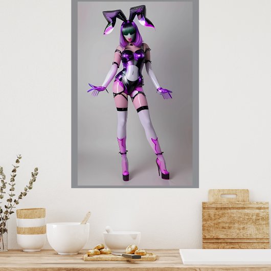 Poster Présenter Comme Lapin (Cuisine)