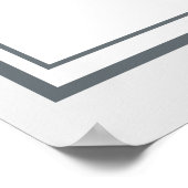 Poster Présentoir de photo de funérailles de drapeau amér (Coin)