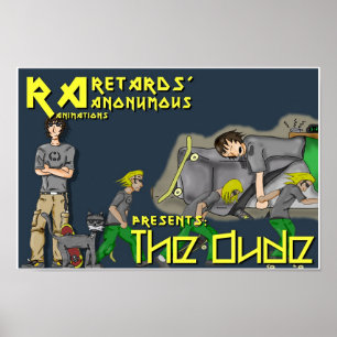 Poster Présents de RA - le type