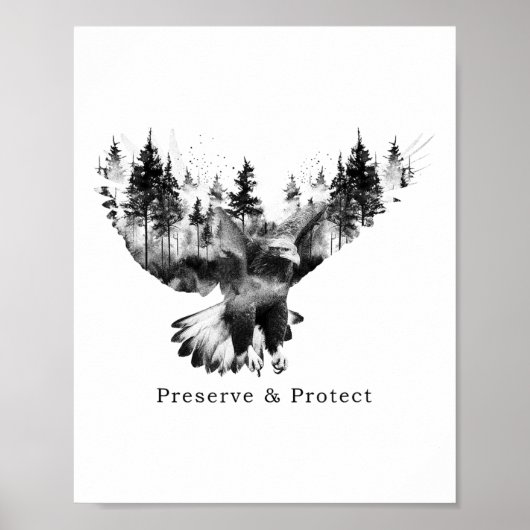 Poster Préserver & ; Protéger le cl de protection De l (Devant)