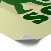 Poster Préserver le pickat sauvage un squatch (Coin)