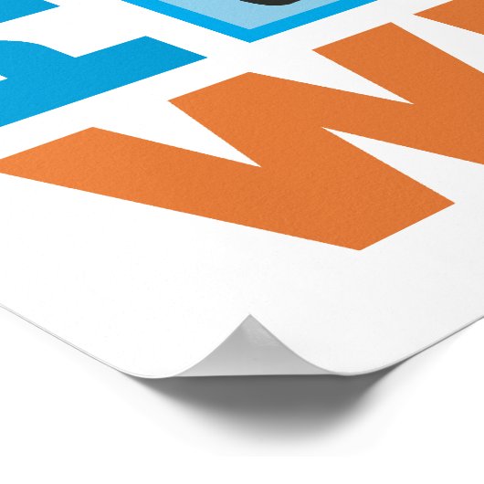 Poster Préserver les rivages - Protéger la faune (Coin)