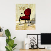 Poster Présidence royale et Couronne (Bureau à domicile)