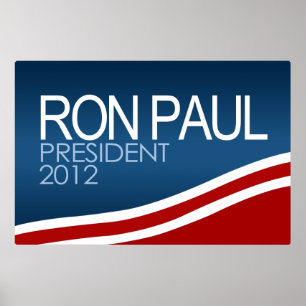 Poster Président 2012 de Ron Paul