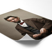 Poster Président Abraham Lincoln (Coin)