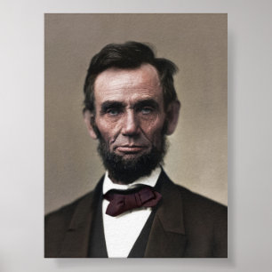Poster Président Abraham Lincoln