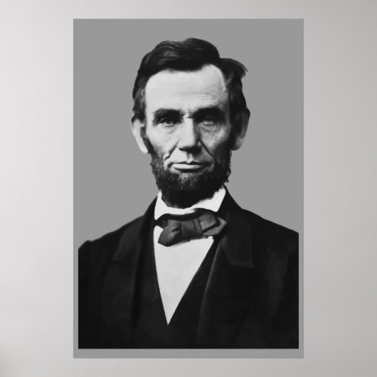 Poster Président Abraham Lincoln (Devant)