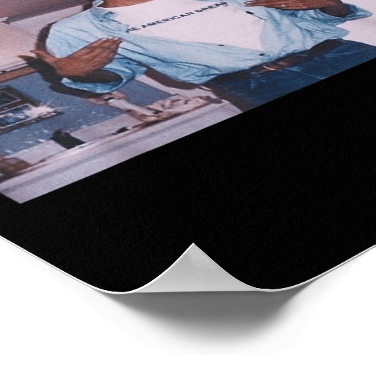 Poster Président Barack Hussein Obama (Coin)