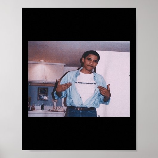 Poster Président Barack Hussein Obama (Devant)