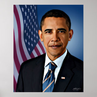 Poster Président Barack Obama