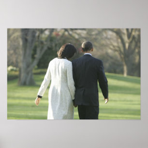 Poster Président Barack Obama et Première Dame Michelle