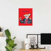 Poster Président criminel Thunder_Cove (Bureau à domicile)
