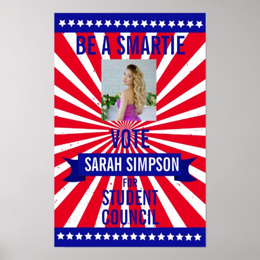 Poster président de la classe d'avis de vote, conseil des (Devant)