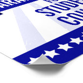 Poster président de la classe d'avis de vote, conseil des (Coin)