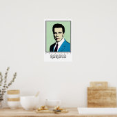 Poster Président de Pop Art Arnold (Cuisine)