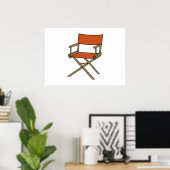 Poster Président du directeur (Bureau à domicile)