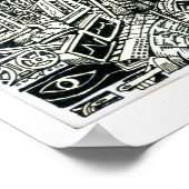 Poster Président électrique, par Brian Benson (Coin)