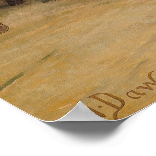 Poster Président Emile Loubet (Coin)