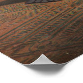 Poster PRESIDENT GARFIELD & FAMILLE Lithographie Imprimer (Coin)