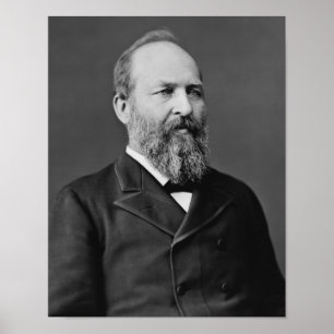 Poster Président James Garfield