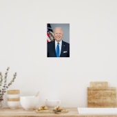 Poster Président Joe Biden Officiel 2021 Portrait Small (Cuisine)
