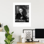 Poster Président John Adams (Bureau à domicile)