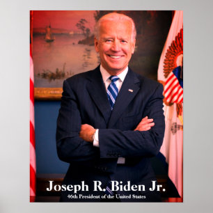 Poster President Joseph 'Joe' Biden, 46th POTUS