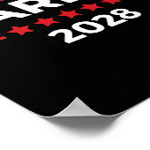 Poster Président Kamala Harris Pour Président 2028 (Coin)