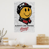 Poster Président Mao Face - Chine : toujours bas prix (Cuisine)