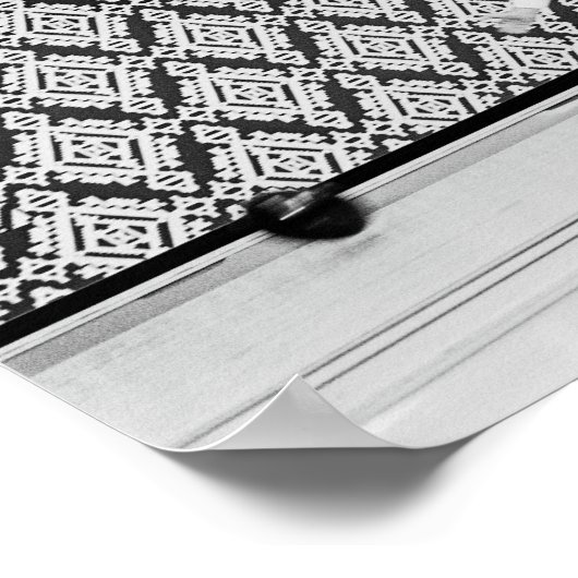 Poster Président Richard Nixon Bowling - 1971 (Coin)