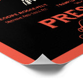 Poster Président socialiste (Coin)