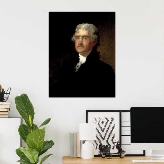 Poster Président Thomas Jefferson (Bureau à domicile)