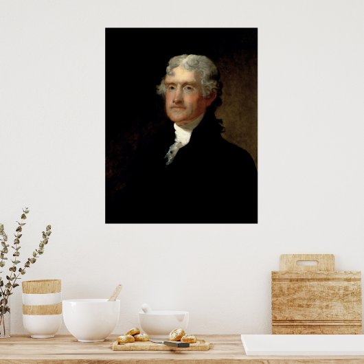 Poster Président Thomas Jefferson (Cuisine)