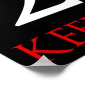 Poster Président Trump 2020 (Coin)