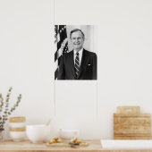 Poster Président vintage George Herbert Walker Bush (Cuisine)