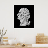 Poster Président Washington Bust (Cuisine)